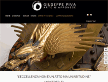 Tablet Screenshot of giuseppepiva.com